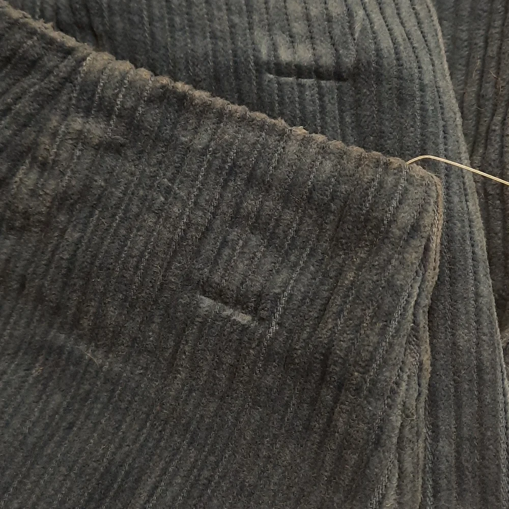 PacSun Y2K Blue Courderoy Button Front Skirt - Picture 9 of 9